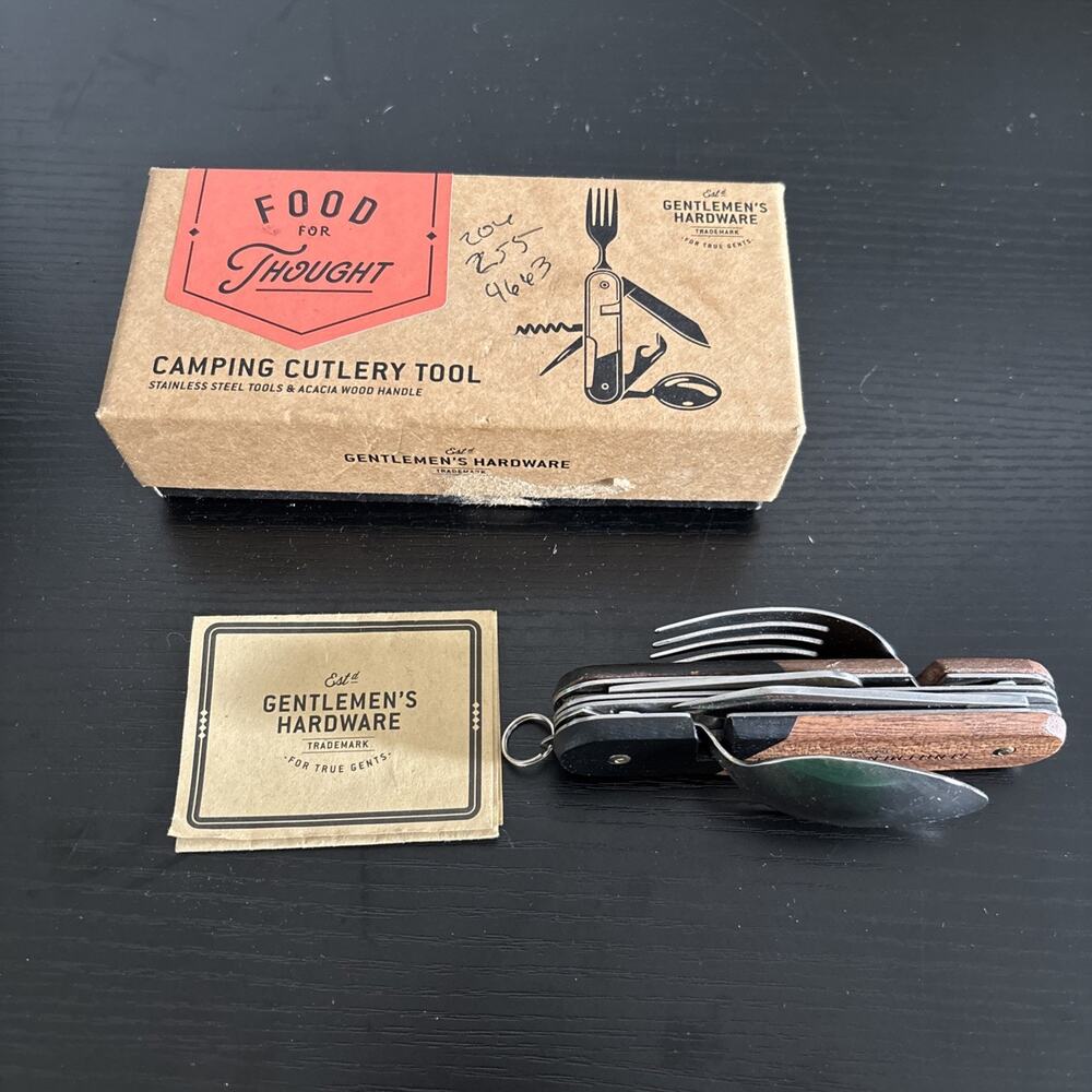 Gentlemen’s Hardware Stainless Steel No. 159 Camping Cutlery Tool